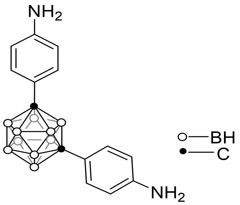 1,7-Bis(4{-aminofenil)-1,7-dicarba-closo-dodecaboran,59962-40-2