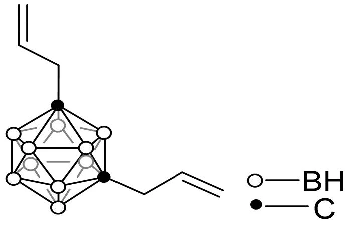 1,7-Bis(propenil)-1,7-dicarbaclozo-dodecaboran,1232168-57-8,C8H10B10